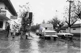 Calle inundada