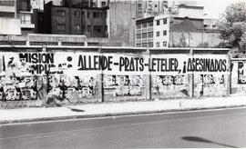 Mural en una calle de Santiago