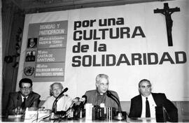 Sergio Valech, Vicario de la Solidaridad, en conferencia de prensa