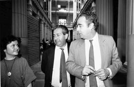 Mario González y Roberto Garretón, Abogados de la Vicaría de la Solidaridad: Santiago