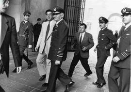 Matthei, Fernando ingresando al Palacio de la Moneda