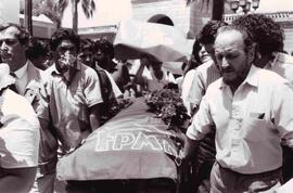 Atentado Los Queñes - Funeral del comandante José Miguel (Raúl Pelegrin)