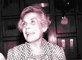 Hortensia Bussi, ex Primera Dama y viuda de Salvador Allende