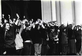 Manifestación de mujeres por la vida