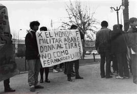 Manifestación de estudiantes secundarios