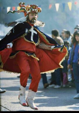 Hombre con traje de La Tirana