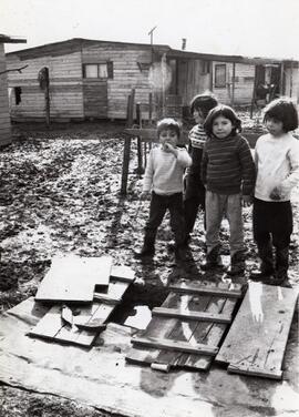 Niños en Campamento