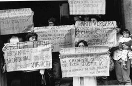 Manifestación en Villa Francia