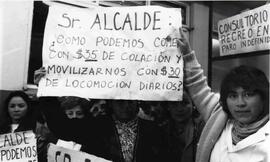 Manifestantes en consultorio de San Miguel