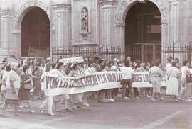 Chile Manifestaciones Mujeres, día internacional de la mujer