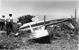 Accidente Aéreo: Avioneta cae en Peñalolén