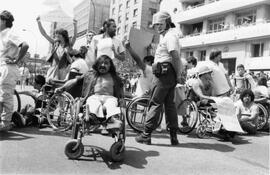 Manifestación Lisiados