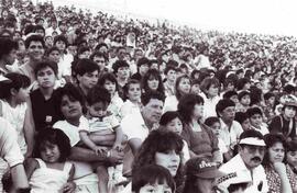 Público Fútbol en estadio Nacional de Chile