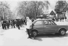 Manifestación contra Federici