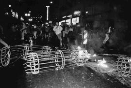 Chile Manifestaciones. Marcha de hambre