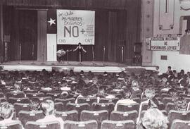 CNS acto en el Cariola - departamento Femenino