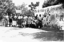 Familiares de los Presos Políticos, manifiesta su disconformidad con la pena de muerte mediante p...