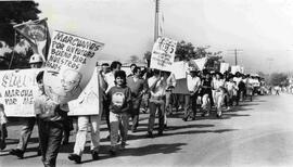 Sindicatos huelga marcha mineros