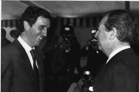 Ricardo Claro con Bernardo de la Maza