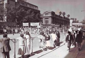 Manifestación en la Alameda por el Sí