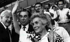 Hortensia Bussi, ex Primera Dama y viuda de Salvador Allende