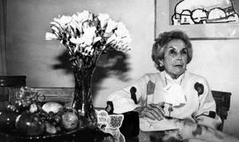 Hortensia Bussi, ex Primera Dama y viuda de Salvador Allende