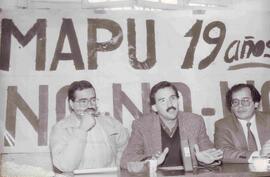 Conferencia de prensa MAPU