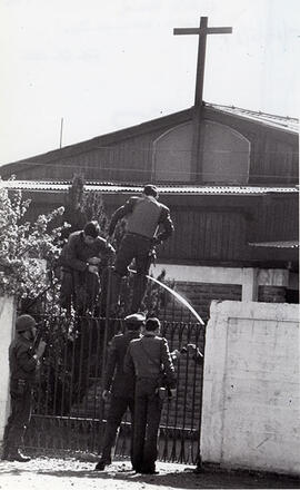 Atentado carabineros. Julio Pavez; Juan Carreño