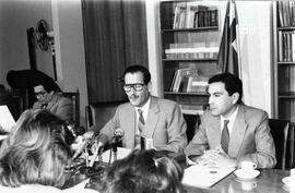 Luis Gatica, Subdirector de Operaciones del Instituto Nacional de Estadísticas (INE) en conferenc...