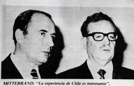 Reproducción de fotografía del ex Presidente de la República de Chile, Salvador Allende Gossen, j...