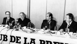 Carlos Oviedo, Arzobispo de Santiago, pronuncia discurso