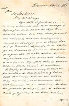 Carta a José Victorino Lastarria