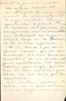 Carta de Eusebio José Antunes a José Victorino Lastarria