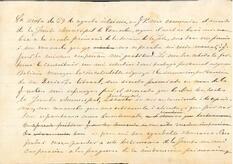 Carta borrador de José Victorino Lastarria