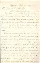 Carta de Manuel Ancízar a José Victorino Lastarria