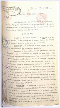 Modificación de contrato arrendamiento de Isla de Pascua