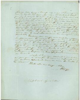 Carta de Juan Nepomuceno Espejo a José Victorino Lastarria